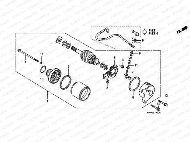 E-13 STARTER ENGINE