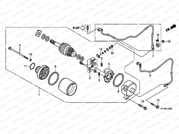 E-13 STARTER ENGINE