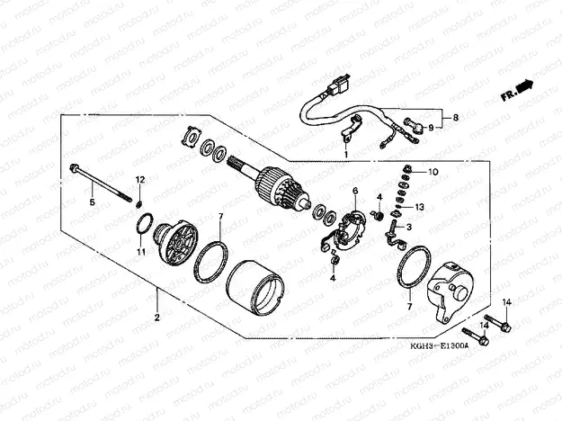 E-13 STARTER ENGINE