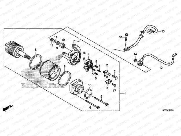 E-13 STARTER ENGINE