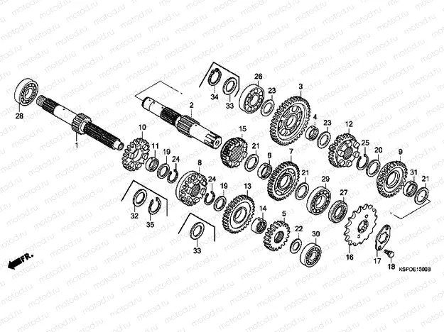 E-13 TRANSMISSION