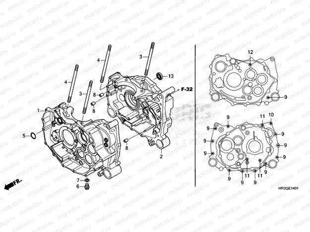 E-14-1 CRANKCASE
