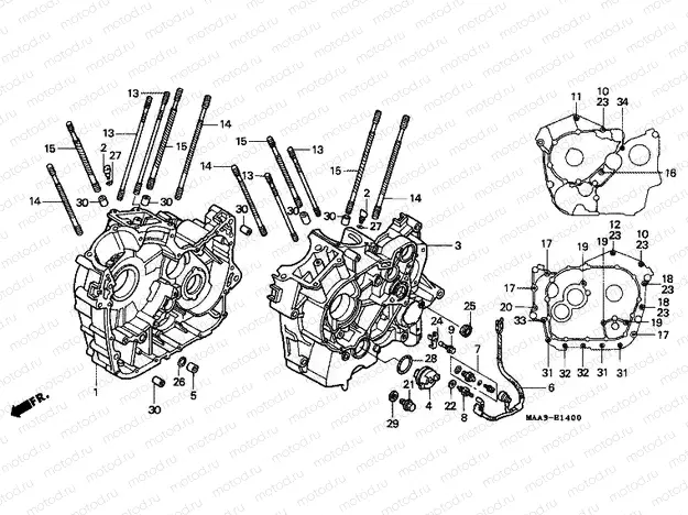 E-14 CRANKSHAFT