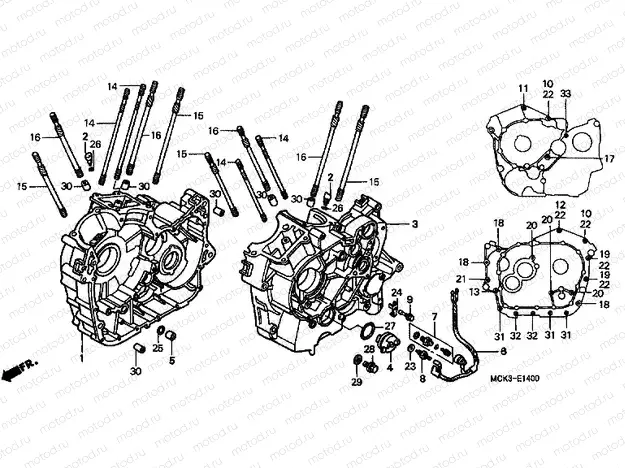 E-14 CRANKSHAFT