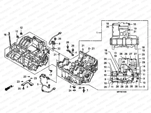 E-14 CRANKSHAFT