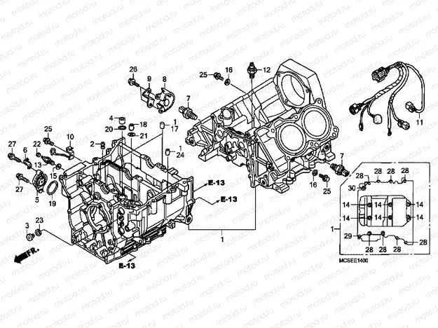 E-14 CRANKSHAFT