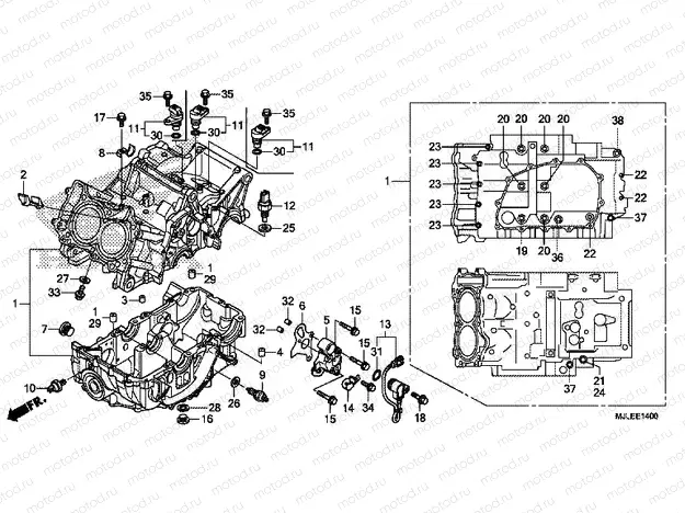 E-14 CRANKSHAFT