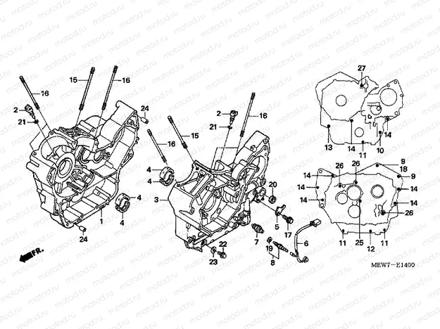 E-14 CRANKSHAFT