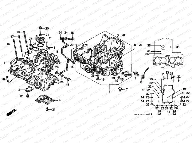 E-14 CRANKSHAFT