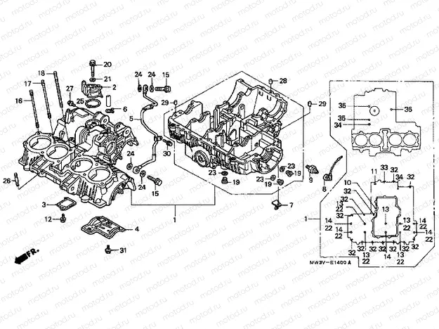 E-14 CRANKSHAFT