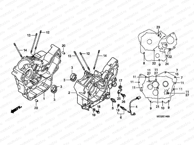 E-14 CRANKSHAFT