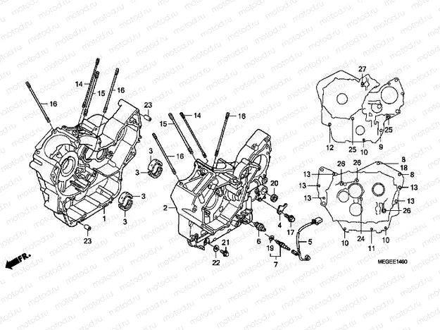E-14 CRANKSHAFT