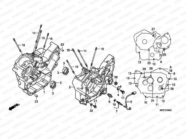 E-14 CRANKSHAFT