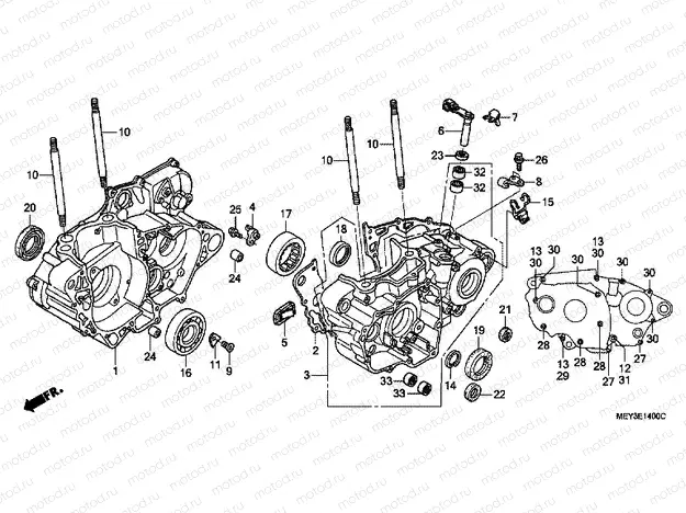E-14 CRANKSHAFT