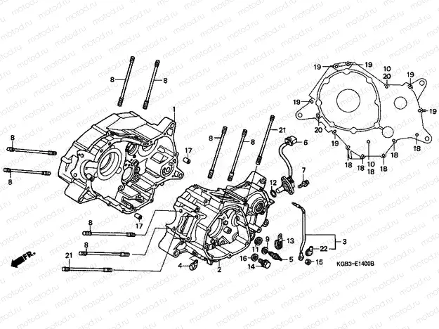 E-14 CRANKSHAFT