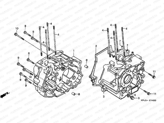 E-14 CRANKSHAFT