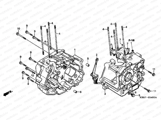 E-14 CRANKSHAFT