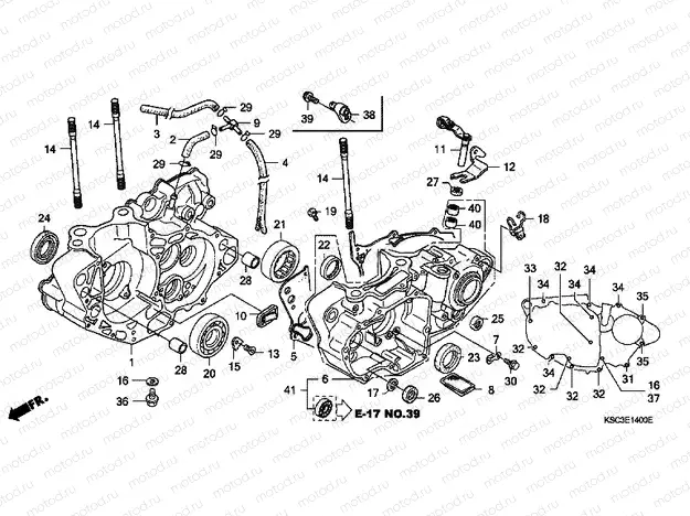 E-14 CRANKSHAFT