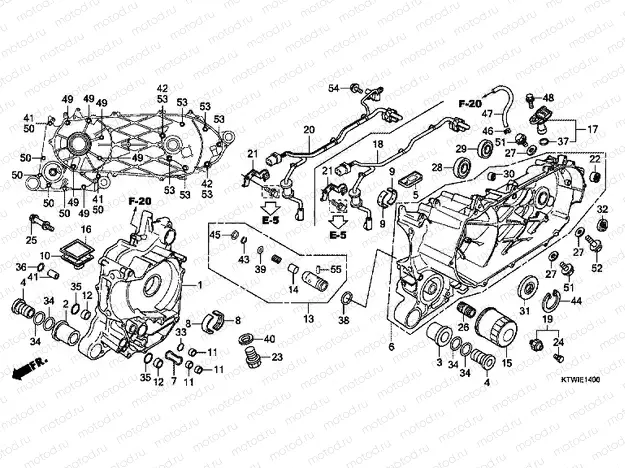E-14 CRANKSHAFT