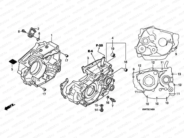 E-14 CRANKSHAFT