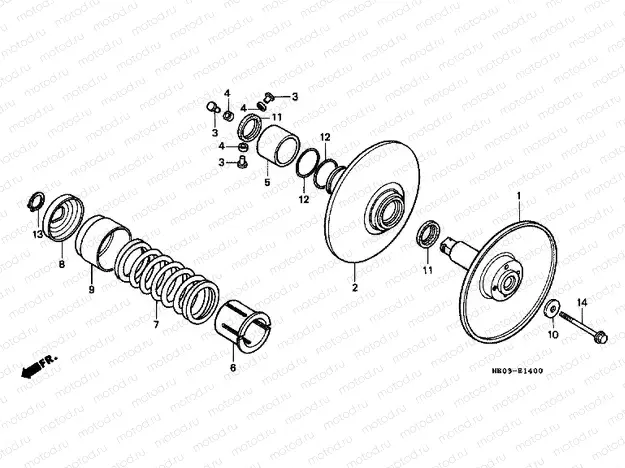 E-14 DRIVE DISC