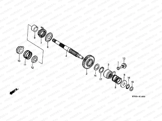 E-14 DRIVE SHAFT AXLE