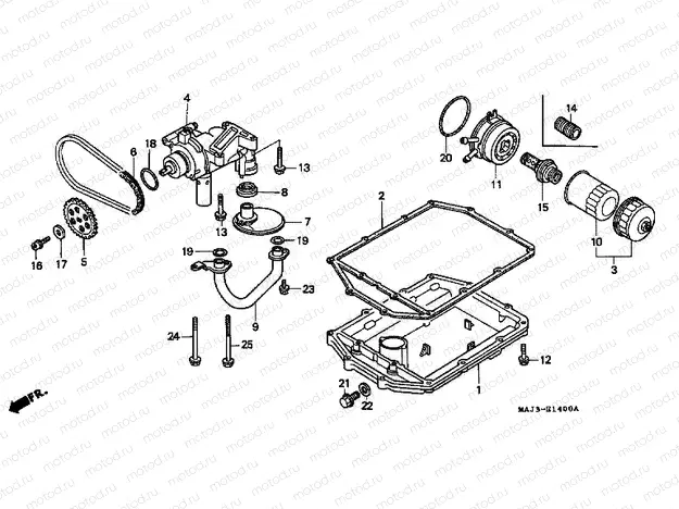E-14 OIL PUMP