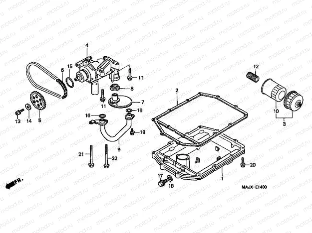 E-14 OIL PUMP