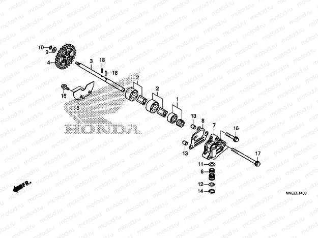 E-14 OIL PUMP