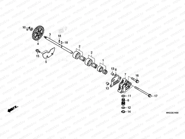 E-14 OIL PUMP