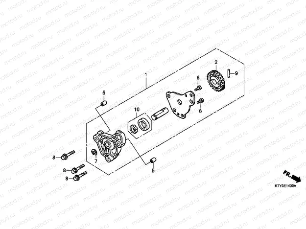 E-14 OIL PUMP
