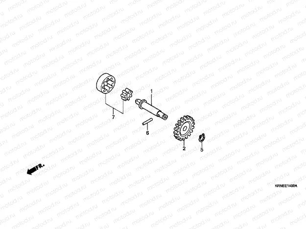 E-14 OIL PUMP