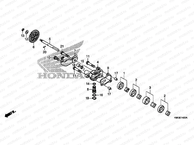 E-14 OIL PUMP