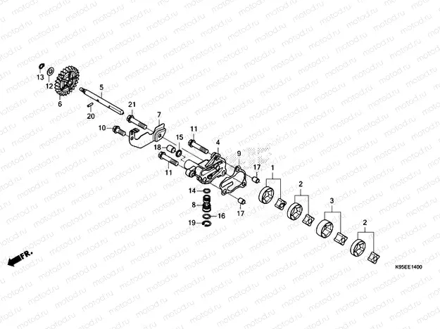 E-14 OIL PUMP