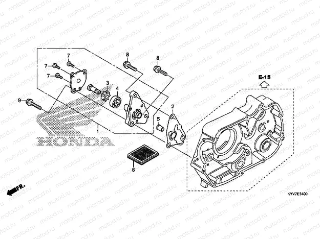 E-14 OIL PUMP