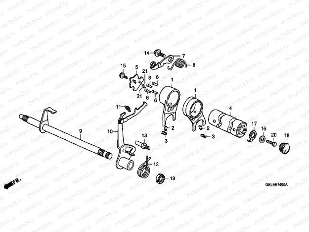 E-14 TRANSMISSION DRUM