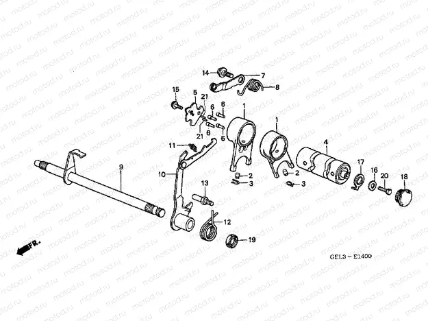 E-14 TRANSMISSION DRUM