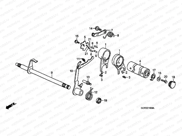 E-14 TRANSMISSION DRUM