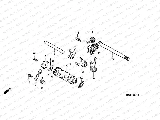 E-14 TRANSMISSION DRUM