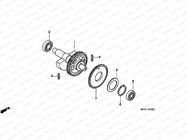 E-15 BALANCING AXLE