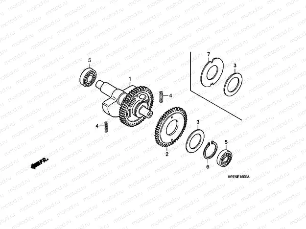 E-15 BALANCING AXLE