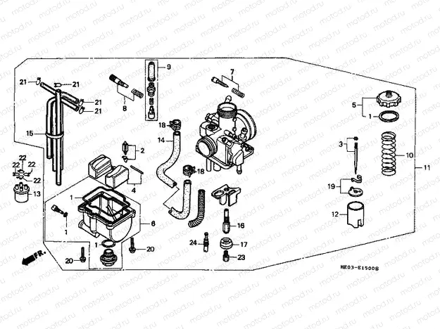 E-15 CARBURETOR
