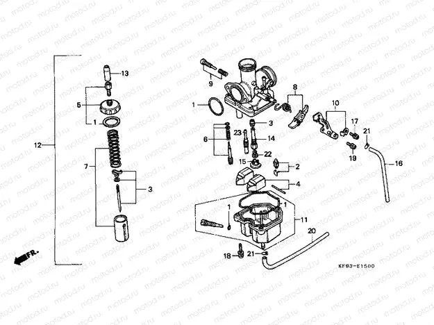 E-15 CARBURETOR