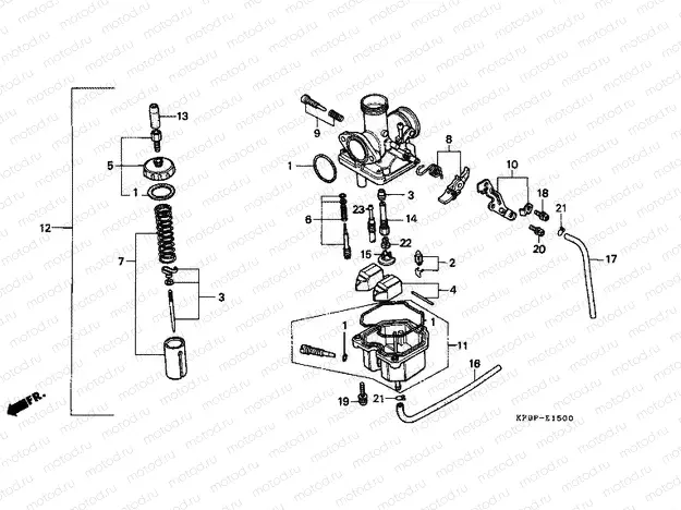 E-15 CARBURETOR