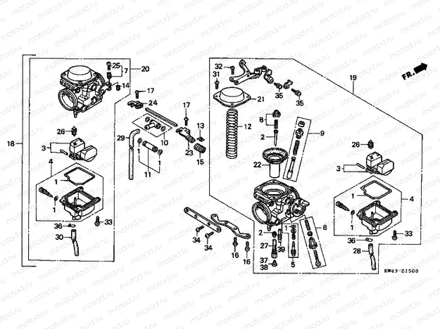 E-15 CARBURETOR