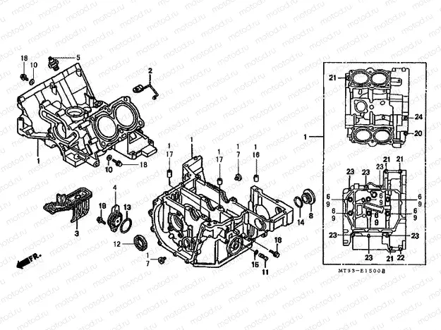 E-15 CRANKSHAFT