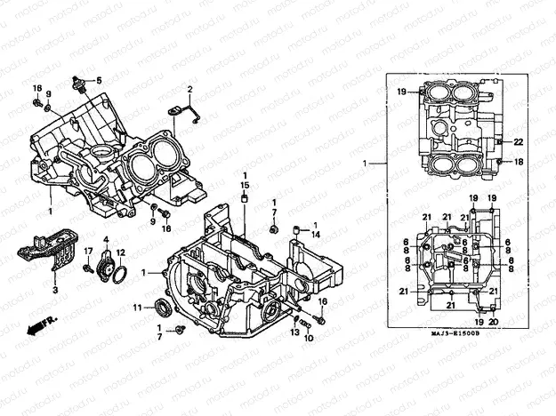 E-15 CRANKSHAFT