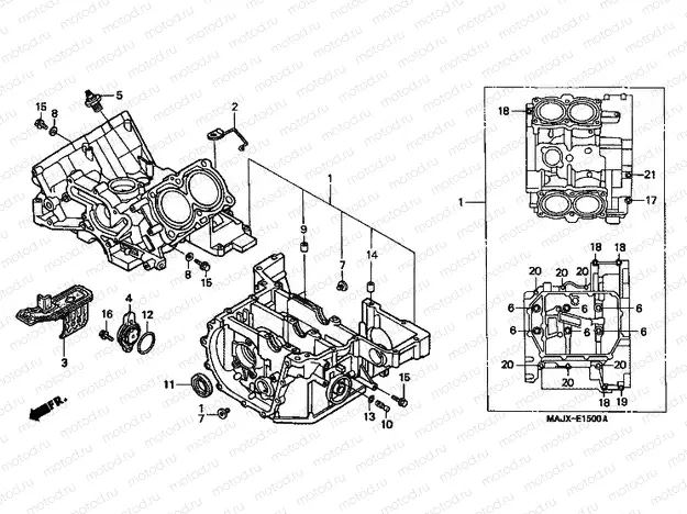E-15 CRANKSHAFT