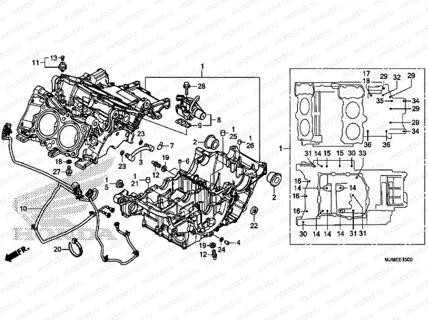 E-15 CRANKSHAFT