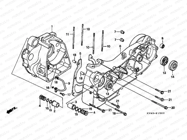 E-15 CRANKSHAFT